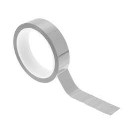 RATCHROLL 1 Roll Universal Air-Release Adhesive Pinstripe Tape Reflective Automotive Pinstriping Tape Silver Tone 0.87"x164.04ft