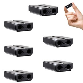 CPWUFIYD Deer Whistles for Car - Deer Horn for Vehicles, Trunks, Motorcycle, SUV, Deer Deterrent Warning Devices Animal Alert for Cars with Extra Tapes（6 Pack）