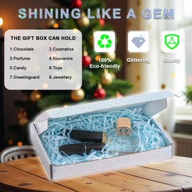 HAULKIM 20 Pack holographic mailer box 7x5x1.18 Inches, Gift Boxes Multipack for Party Favors, Wedding, Birthday, Baby Shower, Christmas, Thanksgiving