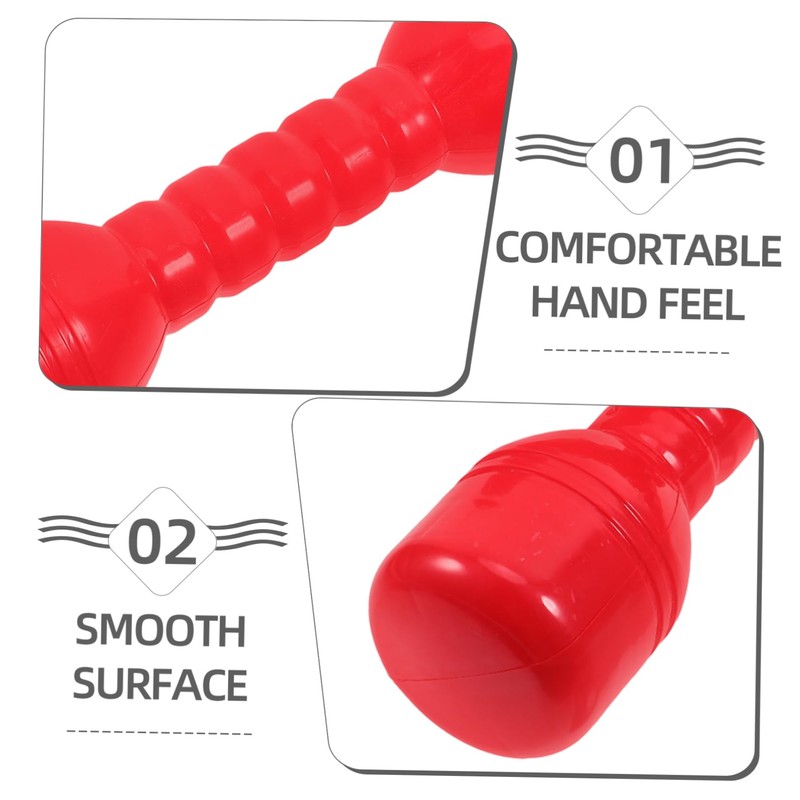 KOMBIUDA 2Pcs Dumbbells Bright Exercise Weights for Fitness Workouts School