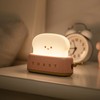 LED Bread Emotion Machine Night Light Eye Protection Portable Imitation