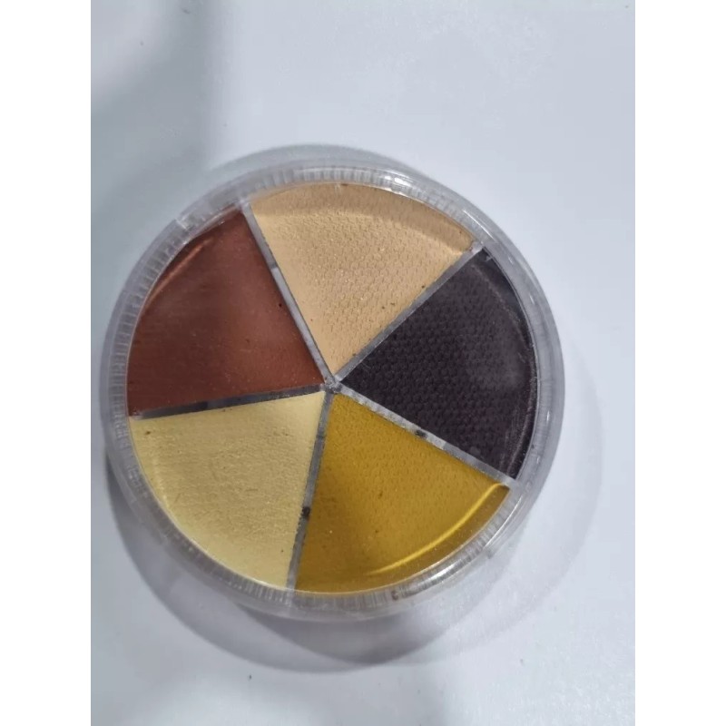 Mosh Maquillaje Círculo Colores Piel Mosh