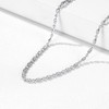 ChicSilver 925 Sterling Silver Ankle Bracelets for Women 2mm Simple