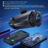 Auriculares Bluetooth Su8 Para Casco Audifono De Moto Ipx6