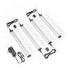 EShine Hand Wave Activated Under Cabinet LED Lighting Kit, Dimmable,