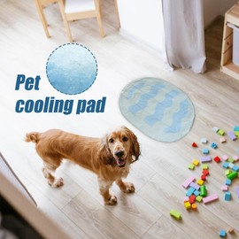 Pet Cooling Mat | Summer Dog Cooling Mat - Non-Slip Washable Cushion Cat Bed for Puppy Kitten House Crate Sofa Car Seats Beach Kennel Floor Sleeping