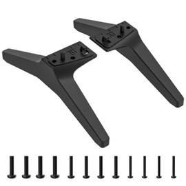 TV Stand Legs for LG Smart TV, Table TV Base Replacement for LG 50UK6500 50UK6500AUA 50UK6500PLA 50UM7300PUA 50UM7300AUE 50UM7310PUA 50UM6900PUA with Screws, Easy to Install