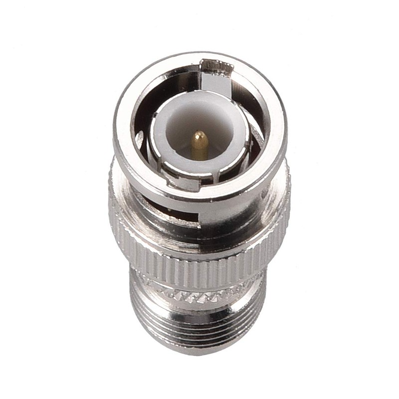 sourcing map BNC Male to TNC Female Brass Cable Connector
