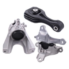 ApplianPar Engine Motor and Transmission Mount Kit for Honda Civic 1.5L Automatic CVT Turbo 2016-2021