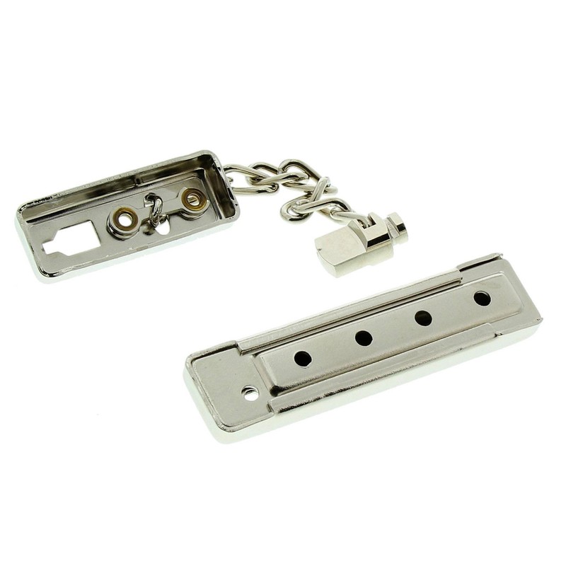 Burg-Wächter TK 64 SB Nickel Plated Safety Door Chain with