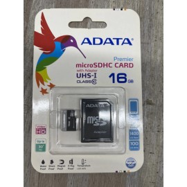 ADATA Lot of 5 ADATA MicroSDHC CARD with Adapter 16GB BRAND NEW