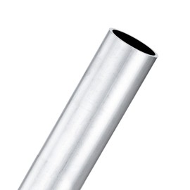 M METERXITY 1-Pack 250mm 6063 Aluminum Round Tube, 20mm ID 23mm OD Seamless Aluminum Tubing for Construction/Machining/DIY Crafting, Metal Straight Pipe [0.79x0.91x9.8IN]