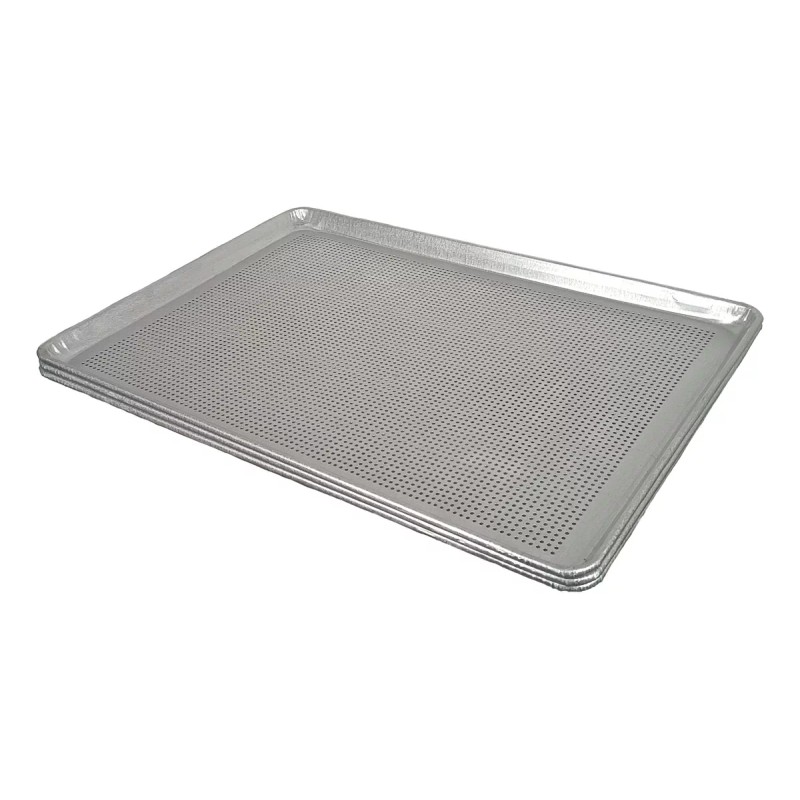 Gal Charola Perforada 65x45cm Zinctroalum Horno Panadería Pan