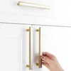BEROSSA Nickel and Gold Cabinet Pulls Brushed Nickel and Gold