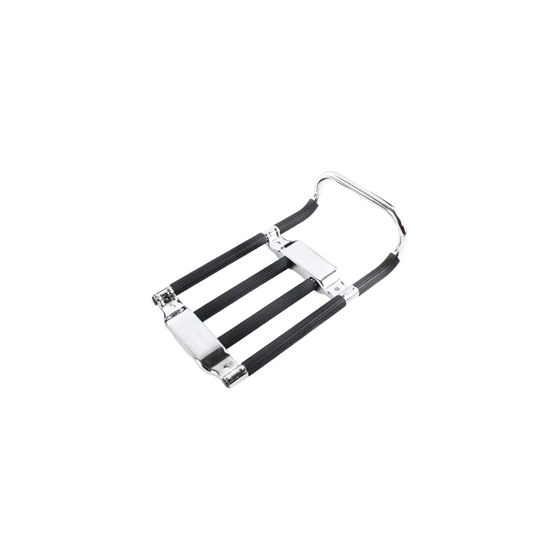Luggage Rack Chrome/Black for Simson KR51 Schwalbe, SR4-1 Sparrow, SR4-2