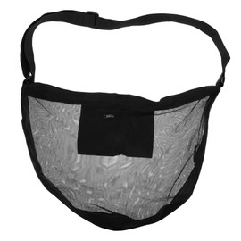 Totority Single Ball Mesh Shoulder Bag Sling Bag for Basketball Volleyball Gym Balls Practical Storage for Sports Training Recreation Activities