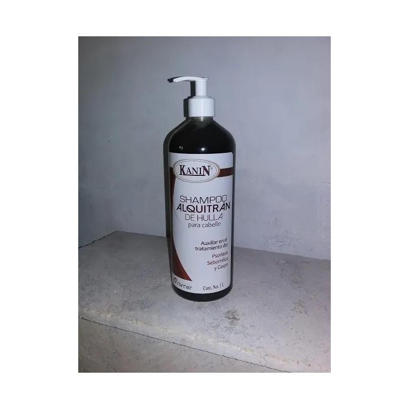 Shampoo Kanin Dermatológica con Alquitrán de Hulla para Psoriasis y
