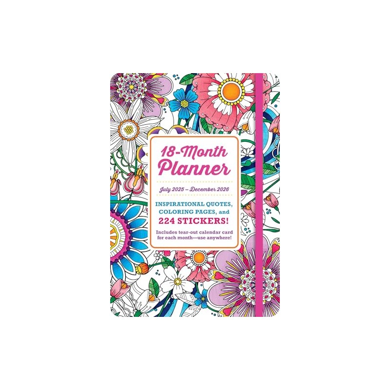 2026 Coloring Planner
