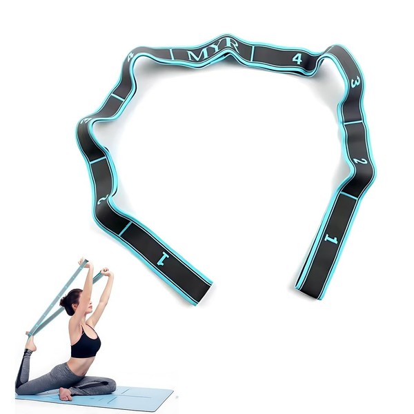 WHYCNJL 1 Piece Elastic Yoga Strap Yoga Stretching Band Stretch