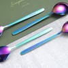 Berglander Rainbow Tablespoons of 6, Stainless Steel Titanium Shiny Colourful