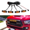 Seven Sparta 4 PCS Grill Led Lights with Fuse Adaptor