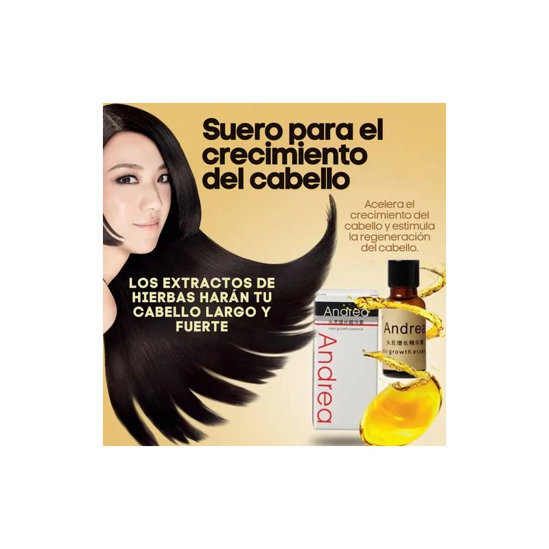 Andrea Solución Crecimiento Regenera Detiene Caída Cabello F Full