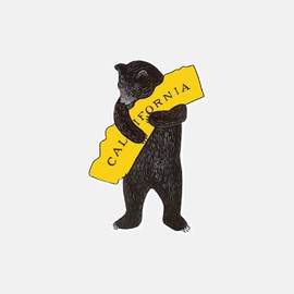 California I Love You Sticker Vinyl Decal/Bumper Sticker for Windows, Water Bottles, Trucks, Cars, Laptops, Macbooks - 5 Inch