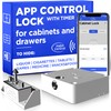 Habit Control Schedule Timed Lock - Bluetooth Hidden Cabinet &