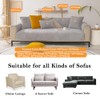 Super Soft Sofa Slipcover Corner 1/2/3/4 Seater Cover, Universal Non