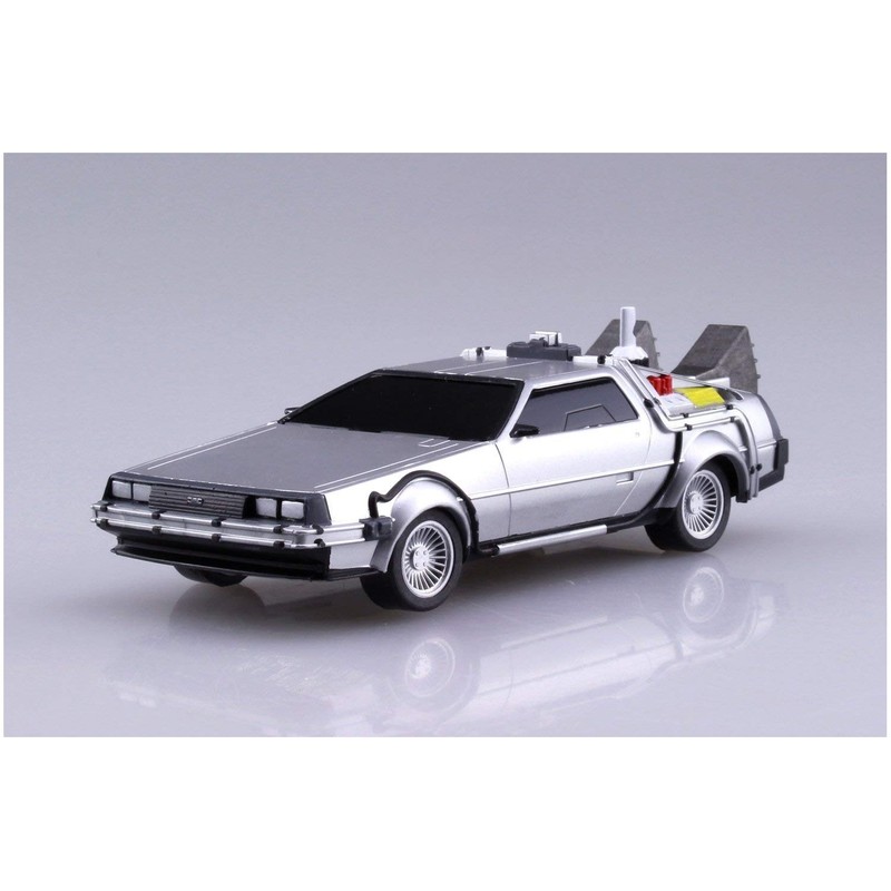 青島文化教材社 Movie Mech Series No. 12 Back to the Future Pullback