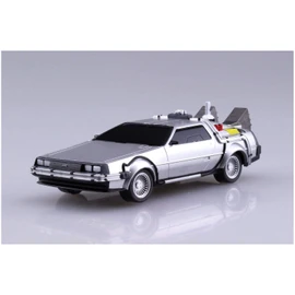 青島文化教材社 Movie Mech Series No. 12 Back to the Future Pullback Back to the Future Delorean Part. 2 1/43 Scale Plastic Model