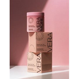 Veramore Rose & Tea Tree Daily Cleansing Pads 70 sheets / 로즈앤티트리 데일리 클렌징패드 70매