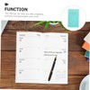 Parliky Daily Planner Notebook Multi-Function Academic Writing Book Portable Organizer