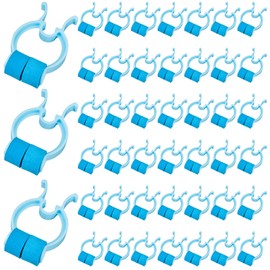 Frienda Professional Nose Stop Clips Plastic Foam Nosebleed Stopper Clips for Adults Accidental Emergency Condition Swimming(60 Pcs,Blue,Standard Size)