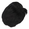 Men's Short Black Wig High Temperature Silk Layered Realistic Breathable