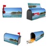 Magnetic Mailbox Cover Fiji Island and Clear Sea Post Letter
