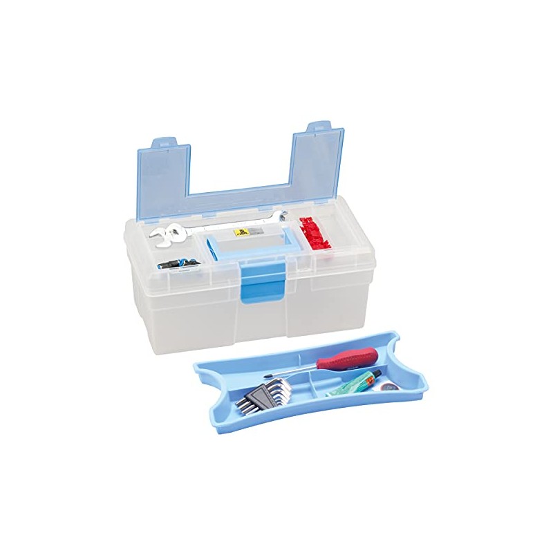 Allit, Blue, PP McPlus Clear 12.5, Polypropylene, 310 x 170