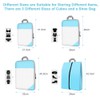 OSDUE Compression Packing Cubes Set, 4 Pieces Compression Packing Cubes,