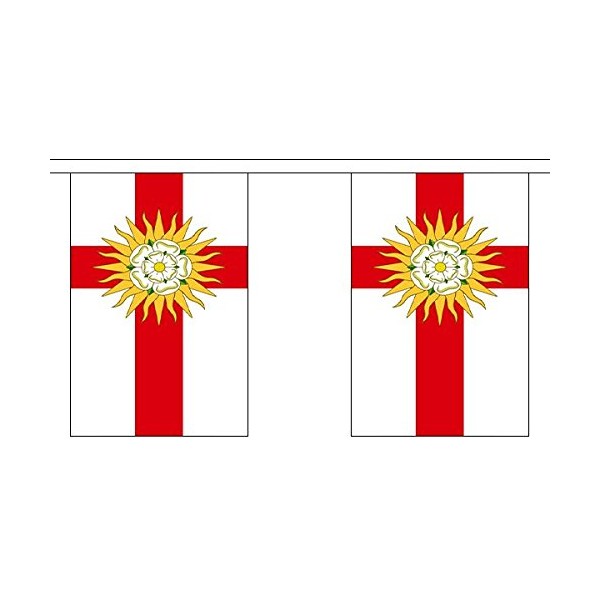 West Riding of Yorkshire Bunting (30 flags) 9m