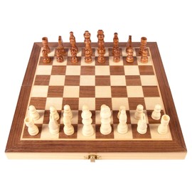 COLORBABY 45595 CB Games Wooden Chess Game No Colour