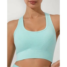 Crop Top Deportivo Para Mujer Push Up Katiusha Sport                                                                                                  