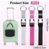 3 PCS Luggage Connector Straps for Suitcases Add a Bag