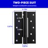 6-inch Heavy-Duty self-Closing Door with Adjustable Spring Hinge