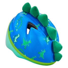 Schwinn Bike Helmet for Infant Toddler Kids in 3D Character Design, Lightweight, Infant Size For Boys and Girls Age Up 3 Year Old, Suggested Fit X-Small (44 - 50cm), Stegosaurus