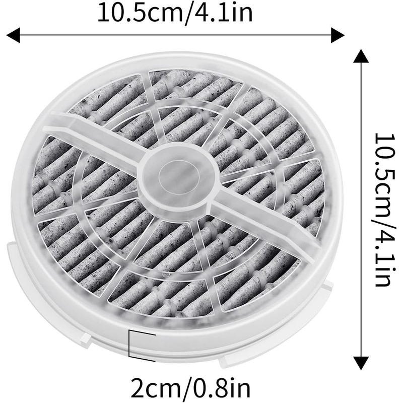 GL2103 Filter True HEPA & Activated Carbon Replacement Filters (1-Pack)
