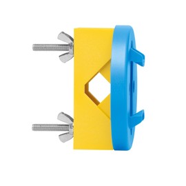 Martor 9845.06 Wall Mount Bracket in Yellow/Blue