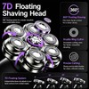 7D Magnetic Floating Heads for SHPAVVER Wyklaus Cyruzi Bald Razors