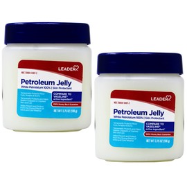 Leader Petroleum Jelly Skin Protectant 3.75 Oz Jar (2)