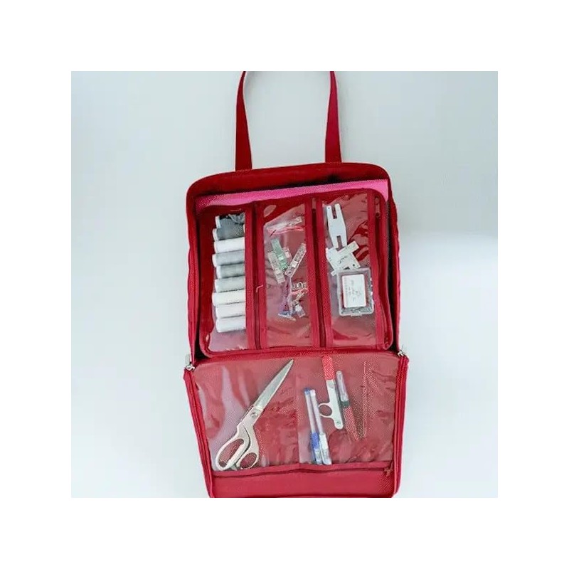 Madam Sew Multi-Pocket Binder Bag with Zipper – BinderBag Organizer