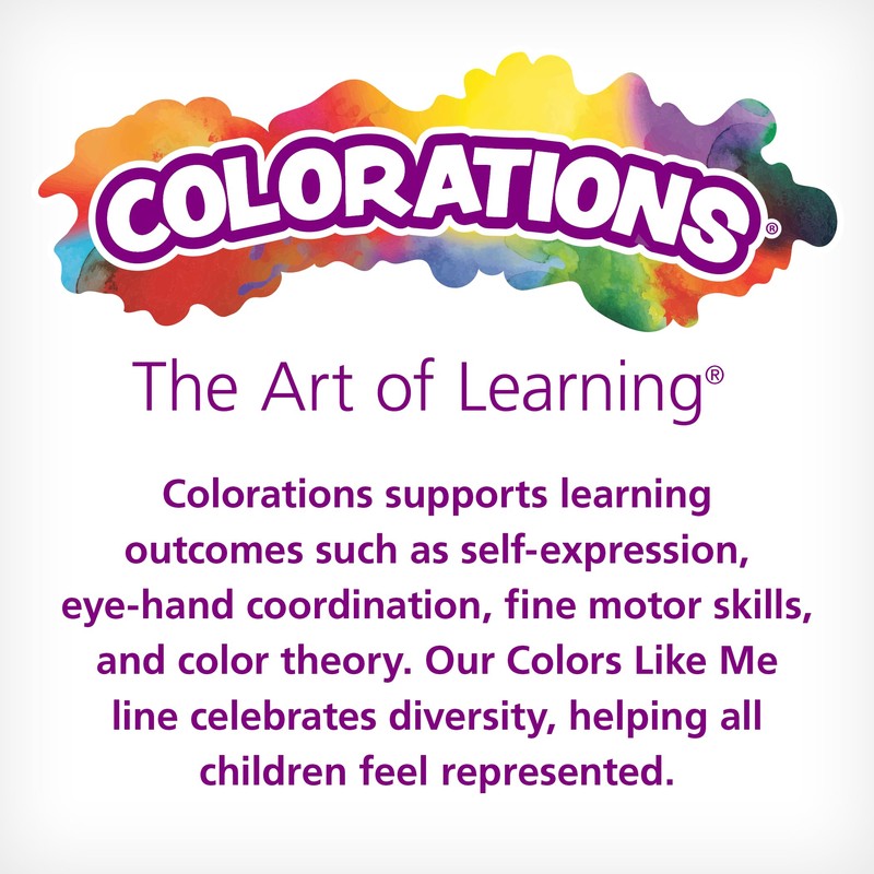 Colorations 1000CS Regular Colored Wood Craft Sticks Popsicle Sticks, 1000